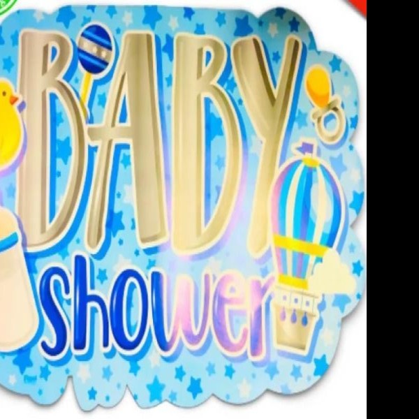 LETRERO BABY SHOWER MEGA NIÑO 2025 PADI BOLSA C1 PZA. E25